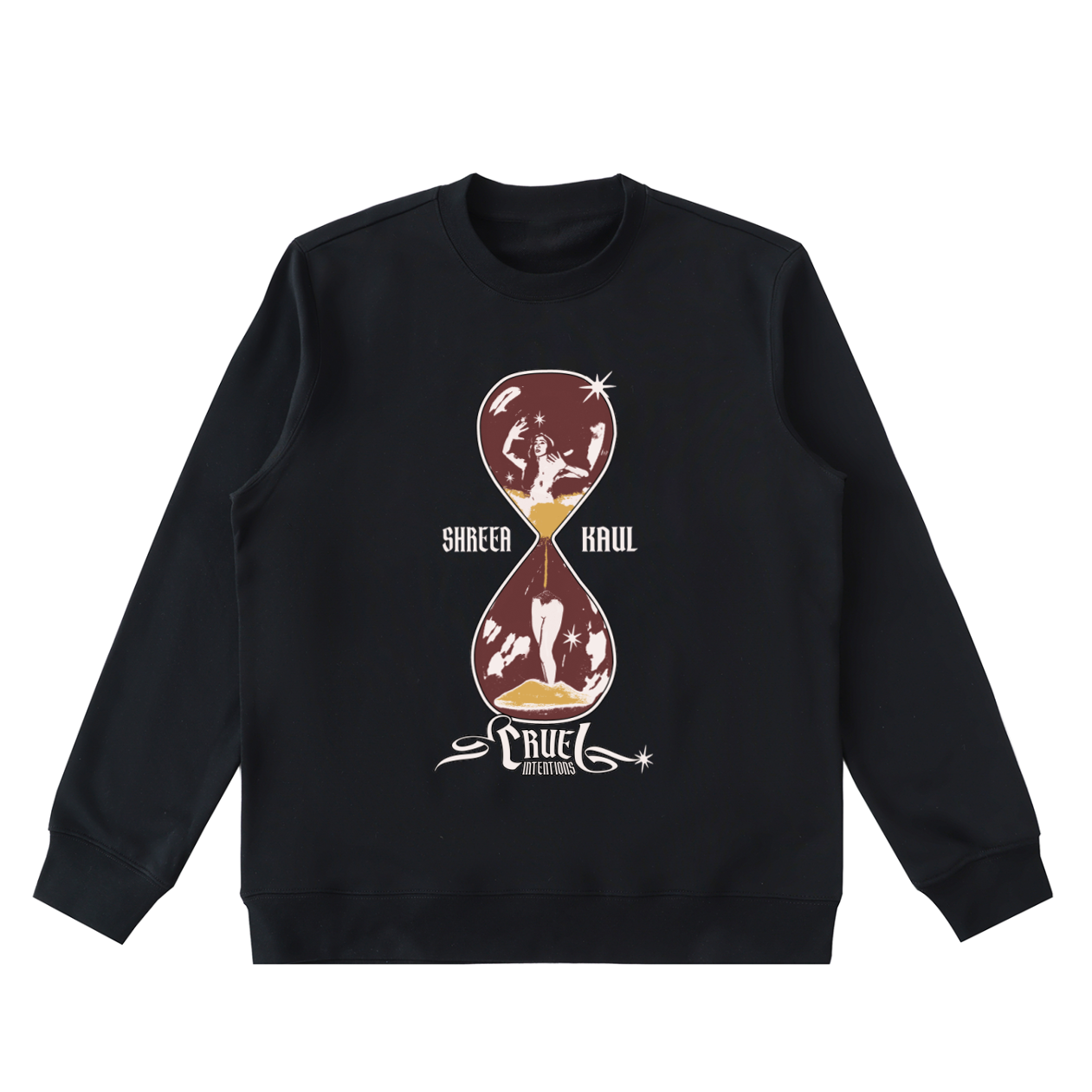 Cruel Intentions Crewneck (Brown Hourglass)